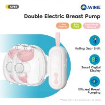 MAMIJOY AV66 Wearable Breast Pump  Portable Low Noise Breastfeeding Pump with 4 Modes 15 Levels Double Electric Breast Milk Pump