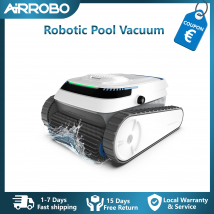 AIRROBO Pulitore per Piscina Robot Aspirapolvere per Piscina Cordless IPX8 Motori Impermeabili Robot Pulitore Automatico per Piscina