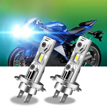 Motorcycle Headlight 12000LM H7 Bright White CSP LED Bulbs Headlight For Yamaha YZF-R6 2003-2015 YZF-R1 2006-2016