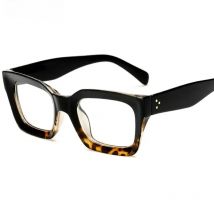 47105 Square Glasses Frames Men Women Rivet Optical Fashion sunglasses