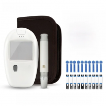Sinocare Safe-Accu Blood Glucose Meter Glucometer Kit Diabetes Tester Test Strips Lancets