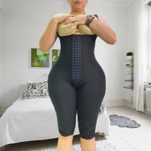 Postoperative liposuction Faja Knee High Compression Girdle For Daily Or Postpartum Use Slimming Sheath Flat Belly
