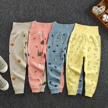 2026 Autumn Spring Baby Pants Long Trousers Baby Girls Boys Leggings Newborn Cotton Clothes Baby Clothing Infant Kids PP Pants