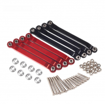 Metal Chassis Pull Rods Suspension Link Mount for RC Car 1/12 MN D90 D91 MN40 MN45 MN96 MN99 MN99s 1/16 WPL C14 C24 Upgrade Part