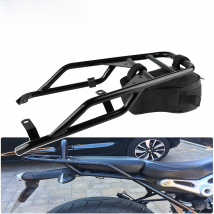 For RNINET Scrambler R NINE T R9T Pure Racer Passenger Back Seat Motorcycle Rear Seat Luggage Carrier Rack with Handle Grip