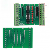DC 12V-24V 8 Channel Optocoupler Isolation Module 8CH NPN Low High Level Output Signal Converter