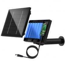 D4 5V 6V Solar Batterie Ladegerät Für Überwachungskamera Tragbare Solar Power Bank Mit DC 5521 Ausgang 4W Solar Panel Batterie Ladegerät