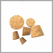 Wooden Test Tube Stopper Wooden Cork Plug For Diameter 12/15/18/20/25/30mm Test Tube Small Bottle Spigot Without Tubes 10 / PK