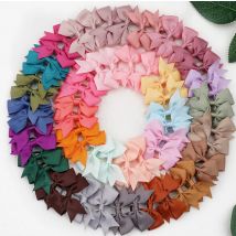 2-Zoll-Baby-Haargummis, Haarschmuck für Kleinkinder, lockere und gedehnte Gummibänder, Pferdeschwanzhalter für Mädchen und Babys, feines Haar