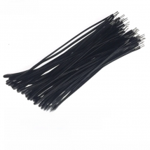 1pcs 10K 100K B3950/3435 NTC Thermistor PVC Lead Epoxy Small Black End Long=40/50/60/80mm Precision 1% Battery ProtectionWEIHENG