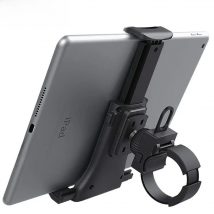 iBudim Bike Bicycle Tablet Holder Universal 4-11 inch Indoor Gym Treadmill Handlebar Tablet Holder Stand Support For iPad iPhone