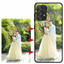 Custom Photo Images Case For Samsung Galaxy A51 A52 A32 A22 A71 A72 A04S M12 A02 A02S A42 S20 Plus Ultra 5G Silicone Glass Cover