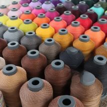 XianGe Wax Thread Polyester  Line 0.30 0.38 0.45 0.52 0.60 Handmade Leather Knitting Special Lace High Quality(1-50 Color NO）