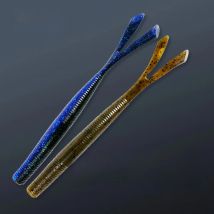 DYY Fork Tail Stick Worm Soft Bait 15.5cm 6" 8.4g Senko Silicone Bass Pike Swimbait Artificial Fishing Soft Lure