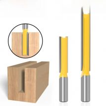 1 pc Straight/Dado Router Bit 1/2" Dia. X 2" X 3"Length - 1/2" 12mm Shank Woodworking cutter Wood Cutting Tool