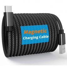 USB C auf C magnetisches Schnellladekabel für iPhone 15 66 W USB A auf C Ladekabel für MacBook Laptop Samsung Schnellladekabel