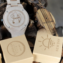 Engrave Customized Logo Fee for Bamboo Wood Watches Paper Bamboo and Wooden Gift Boxes(Only Logo Fee Do niot Include product)