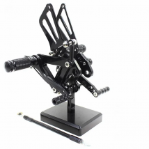 For Kawasaki ZX6R ZX636 1998 1999 2000 2001 2002 Aluminum Adjustable Motorcycle Rearset Footpeg Rear Set ZX-6R ZX-636 ZX 6R 636