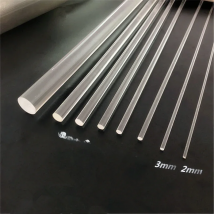 10 PCS acrylic high transparent organic glass rod multi size length 25 cm DIY craft architectural model material architecture