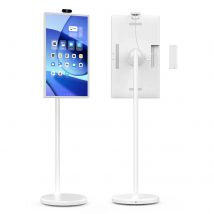 24" mobile tv stand on wheels, battery powered TV, Android 13, wifi 6, RK3588, 8GB RAM, 128GB ROM, in-cell LCD with Touch