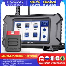 MUCAR CS90 OBD2 Strumento diagnostico professionale Strumenti scanner sistema motore 28 funzione di ripristino lettore di codici aggiornamento gratuito a vita
