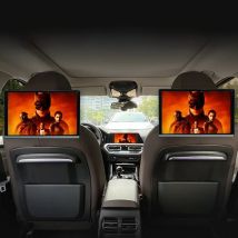13.3/14" Car Headrest Monitor Display IPS Android 12 2G+32G/4G+64G/8G+128G Touch Screen For Car Rear Seat Player Dual HDMI Music
