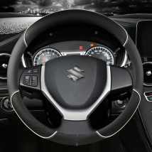Car Steering-Wheels Cover 38cm 15" For Suzuki Alivio/Ciaz Baleno Celerio Jimny SX4 S-Cross Grand Vitara Aerio Kizashi Liana