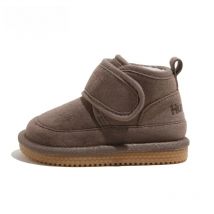 Babaya Baby Snow Boots Boys Plush Cotton Shoes for Kids 2024 New Winter Shoes Children Girls Cotton Short Boots Thickened
