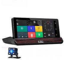4G Car GPS Navigation 7.0" Android GPS DVR Camera Dual Lens WIFI BT DDR1G ROM 16GB Duall Lens Camera Dash Cam Video Recorder