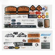 Rc Car Personalized Decoration DIY Body Sticker for 1/16 1/12 1/10 1/8 1/6 1/5 Remote Control Off-road Model Upgrade DIY Parts