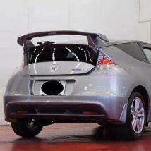 For Honda CRZ CR-Z ZF1 MU Style ASB Rear Trunk Spoiler Wing Lip Diffuers Trim Parts BodyKits