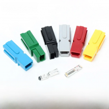 Single-pole Power Connector 600V DC 30A 75A 120A 180A Combinable Plug Single-pin Quick Connector for UPS Forklift Car RV