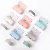 1pcs Color Masking Tape Cutter Mini Portable Dispenser for 6-30mm Paper Washi Tapes Stickers Home DIY Diary Album A6595