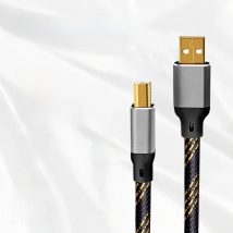 TODN Hifi USB dac Cable High Quality 6N OCC Type A to Type B Hifi Data audio digital Cable