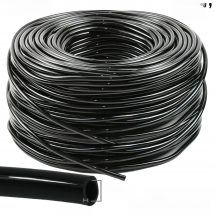 KESLA 5-100m Garden Watering Hose 4/7mm PVC Micro Irrigation Pipe Drip Irrigation Tubing Sprinkler 1/4'' Lawn Balcony Greenhouse