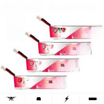 1-10PCS GAONENG GNB 1S 720mah 3.8V 100C/200C HV Lipo Battery With PH2.00 plug for Quadcopter FPV Drone Tinywhoop Frame RC Drone