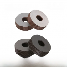 2PCS High Speed Steel 0.6mm/0.8mm/1.0mm/1.2mm/1.5mm/1.8mm/2.0mm Pitch Tool Straight /Diagonal Coarse Knurl Wheel Knurling Roller