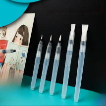 Tap Water Pen Set Solid Watercolor Pigment Pen Beginner's 1/3/6 Pcs Refillable Soft Head Water Storage Hand-Painted Paint Brush