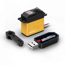 AGFRC B53DHS 24KG Digital High Torque Speed Titanium Gear Programmable HV Steering Servo For 1/12 1/10 RC Car Trucks RC Model