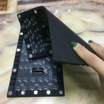 NON-PWM chipset P1.875/P2/P4 LED soft module 240x120mm/256x128mm,LED flexible panel. Indoor full-color LED curved display