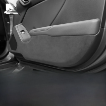 Sticker For Subaru BRZ Toyota GR86 2021 2022 2023 2024 2025 Anti-kick Pad Suede Leather Carbon Edge Pad Accessories Door Protect