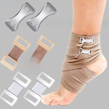 Elastic Bandage Wrap Clips, Stretch Metal Clips, Replaceable Wrap Fastener for Various Types Bandages, 10Pcs/Set