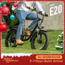Urlife E20 750W E-Bike Commuter 26x2" Reifen 48V 10,4Ah Abnehmbares LCD-Display Geschwindigkeit 7-Gang hydraulische Scheibenbremsen für Erwachsene