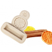 Lemon Cinnamon Star Anise Nuts Christmas Silicone Mold Cupcake Candy Baking Mold Chocolate Fondant Cake Decorating Tools