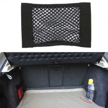 For Kia Borrego Mohave 2010-2019 Car Trunk Seat Back Elastic Storage Net Cargo Organizer Bag Styling Accessories