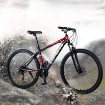 Mountain Bike with Double Disc Brake Cycling City Aluminum Alloy Shock Absorption Adult Bicycle Variable Speed 27.5/29 Inch 2023