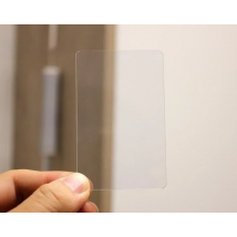 Thickness 200micron Transparent PVC Sheet Ultrathin Acetate Clear Business Card - 20/50/100 You Choose Quantity