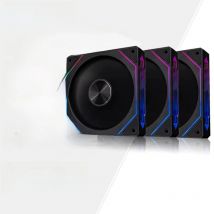 ICE Whale Prism 4RS ARGB PC Case Fan 120mm Infinity Mirror Design Motherboard Lighting Sync 4PIN PWM CPU Cooler Fan ventilador