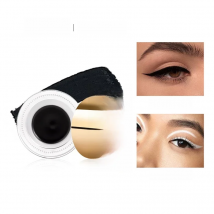 IMAGIC Eyeliner Waterproof Eyeliner Gel Makeup Cosmetic Gel Eye Liner With Brush 24 Hours Long-lasting Black/White/Blue