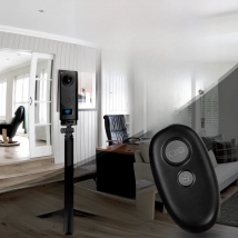 New Wireless Bluetooth RICOH TR-1A Shutter Release Remote Control Camera Selfie Button For Ricoh THETA SC2, THETA Z1, THETA  X